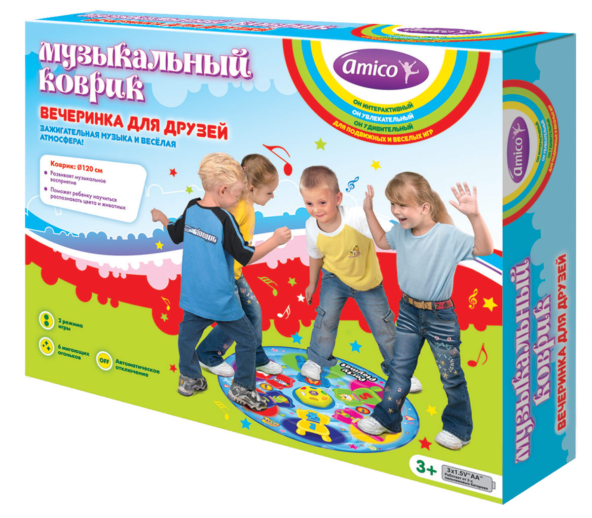 фото Ami&Co Игровой коврик музыкальный Вечеринка для друзей Amico