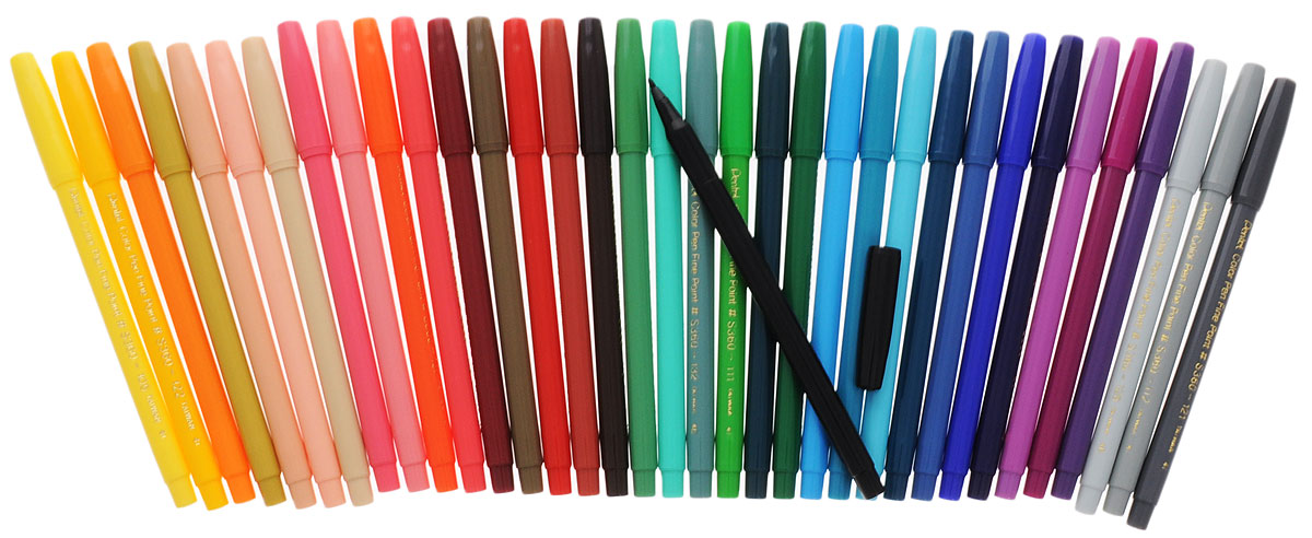 Маркеры 45. Фломастеры Pentel Color Pen. Pentel набор фломастеров Color Pen, 36 шт.. Фломастеры 18 цв."Color Pen" - 57 ман. Jumbo Water Colour Pen фломастеры 36 цветов.
