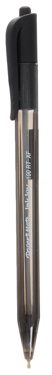 Ручка автоматическая шариковая INKJOY 100, треугольный корпус, черная, 0,5 мм