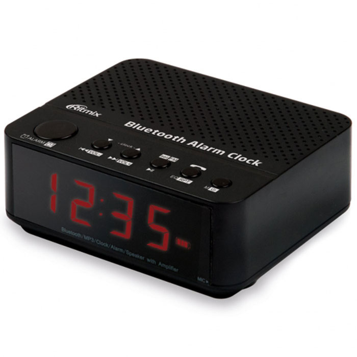 все цены на Ritmix RRC-818, Black радио-часы онлайн