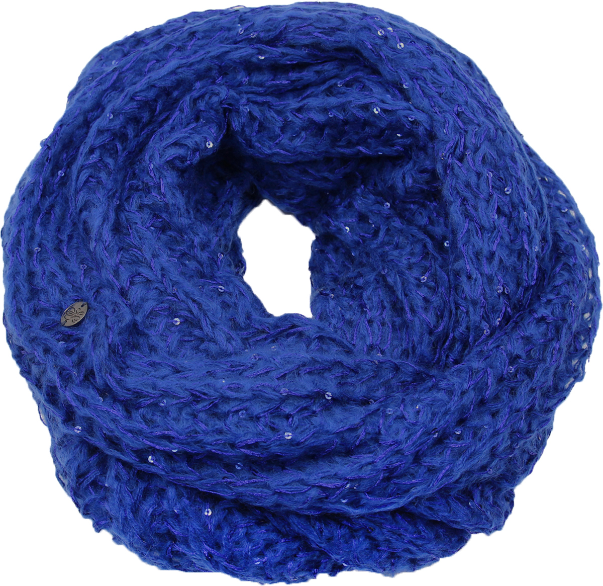 синий женский шарф