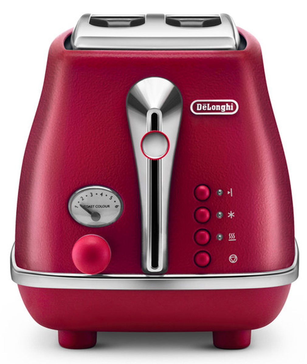 фото DeLonghi Icona Elements CTOE2103.R, Red тостер