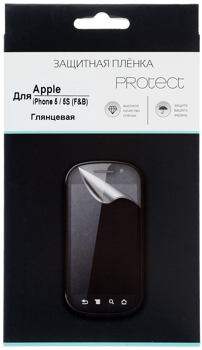 фото Protect защитная пленка для Apple iPhone 5/5s (Front&Back), глянцевая