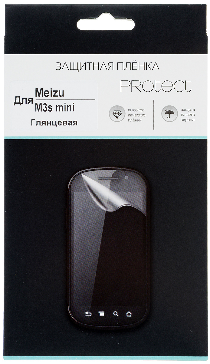 фото Protect защитная пленка для Meizu M3s mini, глянцевая