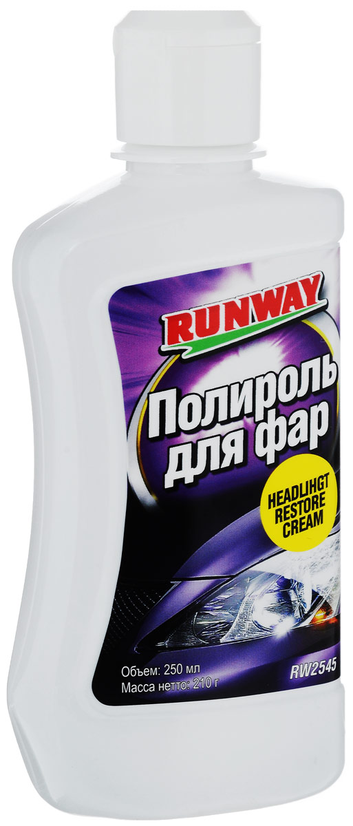 фото Полироль для фар "Runway", 250 мл