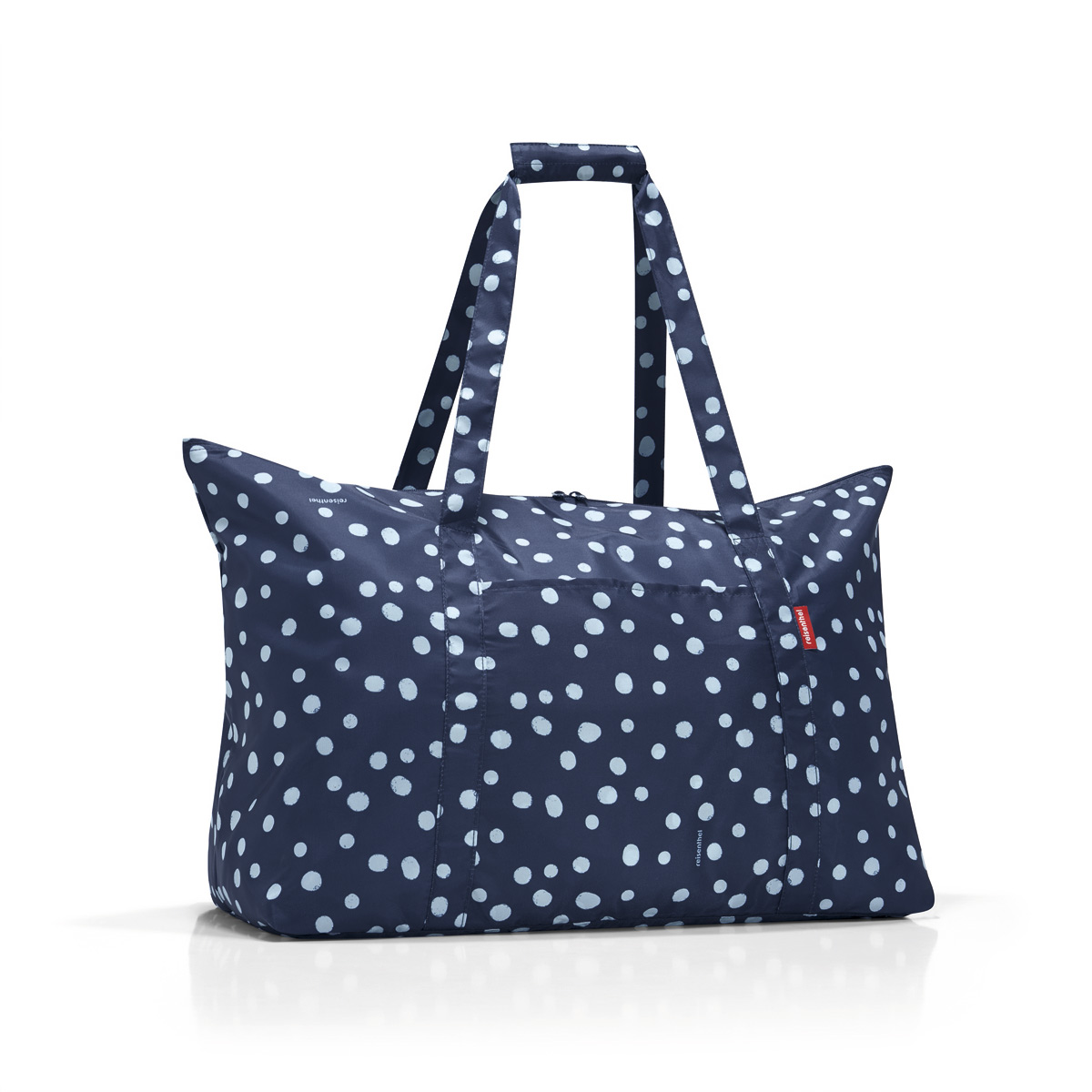 фото Сумка-шоппер женская Reisenthel Mini maxi travelbag spots navy, цвет: синий. AG4044