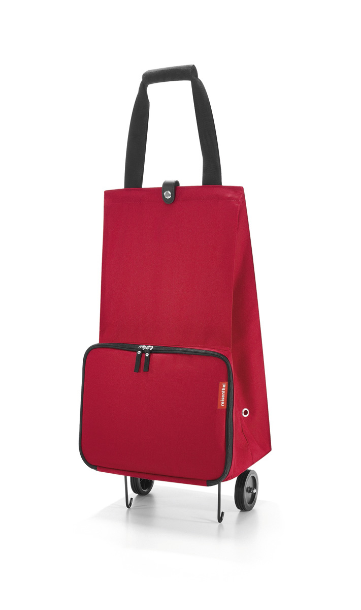 фото Сумка на колесиках женская Reisenthel "Foldabletrolley red", цвет: красный. HK3004