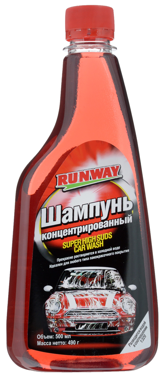 фото Шампунь концентрированный "Runway", 500 мл