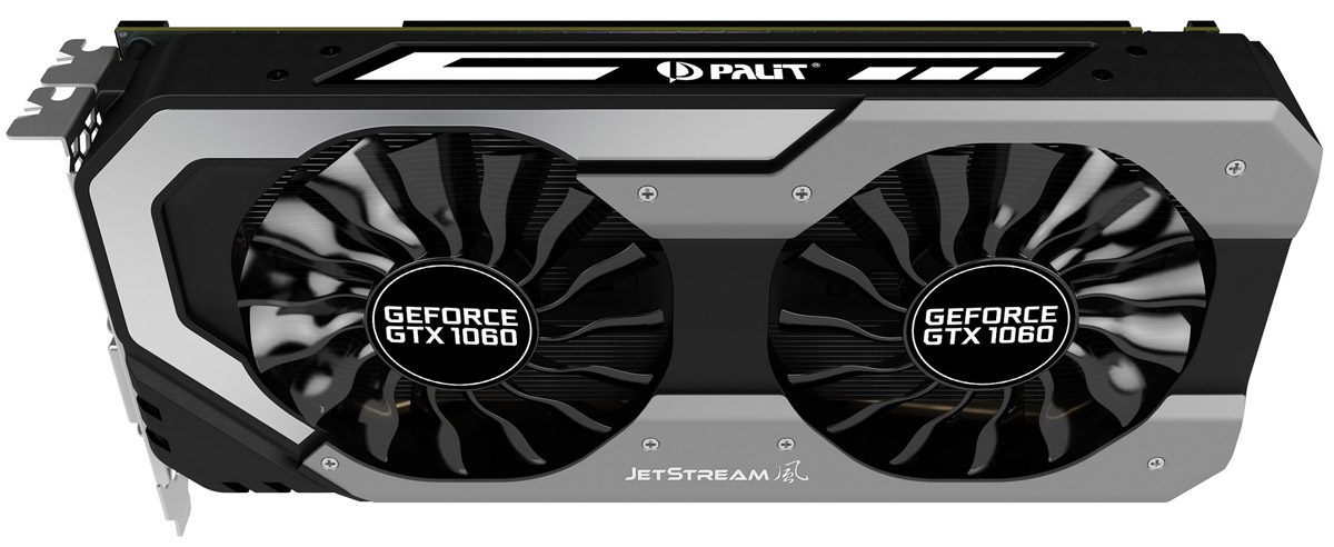 фото Видеокарта Palit GeForce GTX 1060 JetStream 6GB, NE51060015J9-1060J