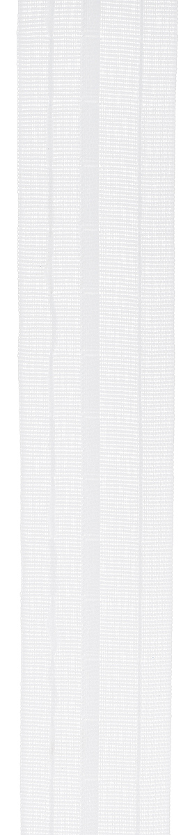 фото Тесьма для штор ТД Текстиль "Классика", цвет: белый, 4 см х 100 м