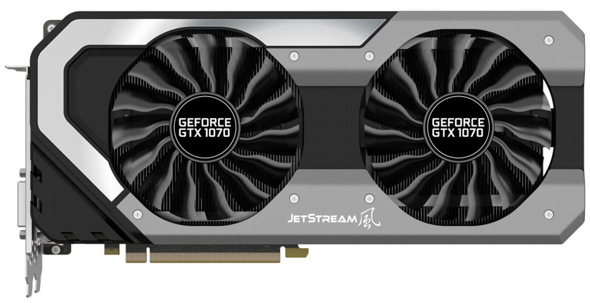 фото Видеокарта Palit GeForce GTX 1070 JetStream 8GB, NE51070015P2-1041J