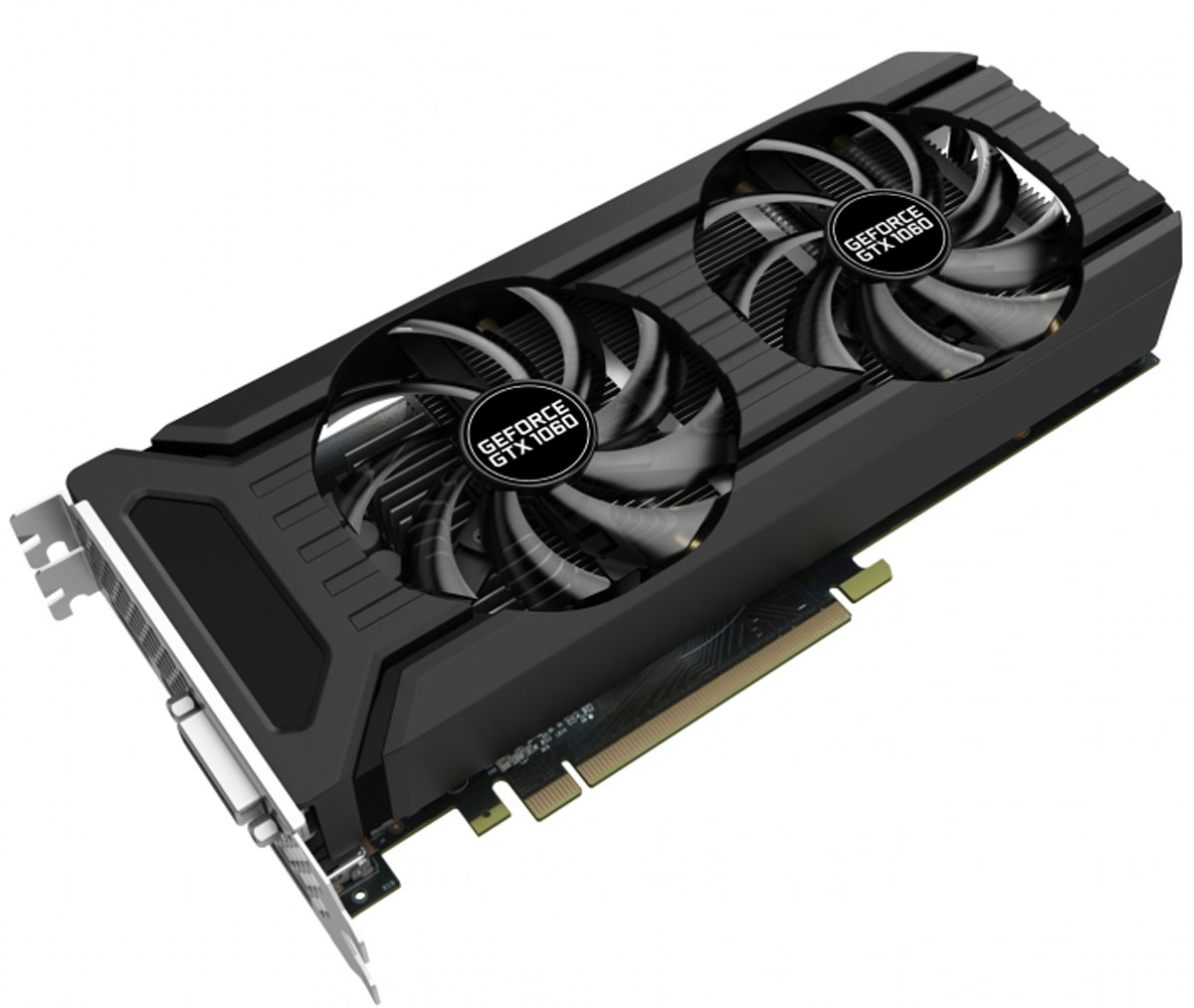 фото Видеокарта Palit GeForce GTX 1060 Dual 3GB, NE51060015F9-1061D