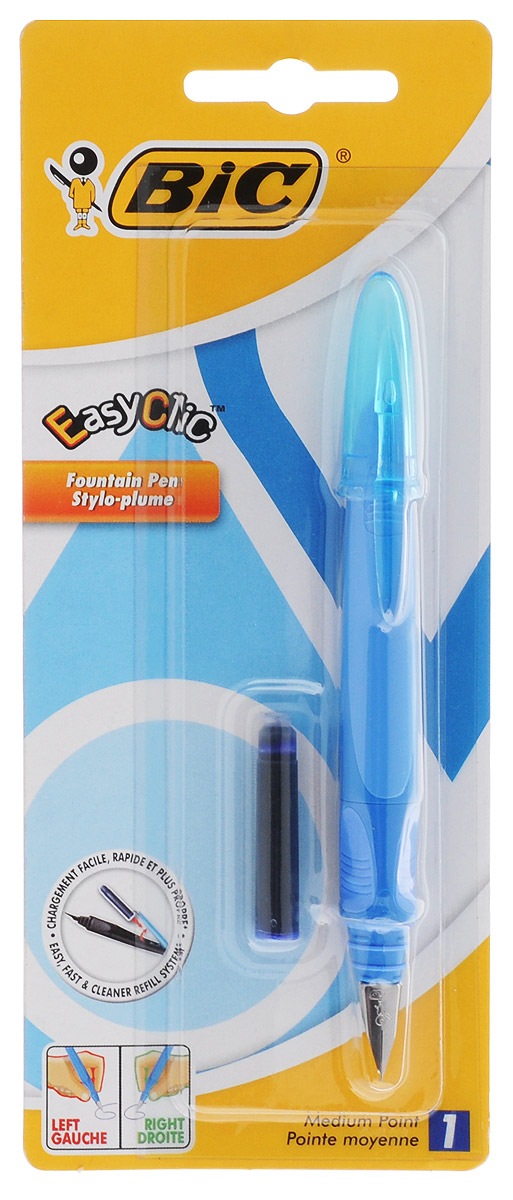 Bic Ручка перьевая Easy Click Classic цвет корпуса голубой - купить с ...
