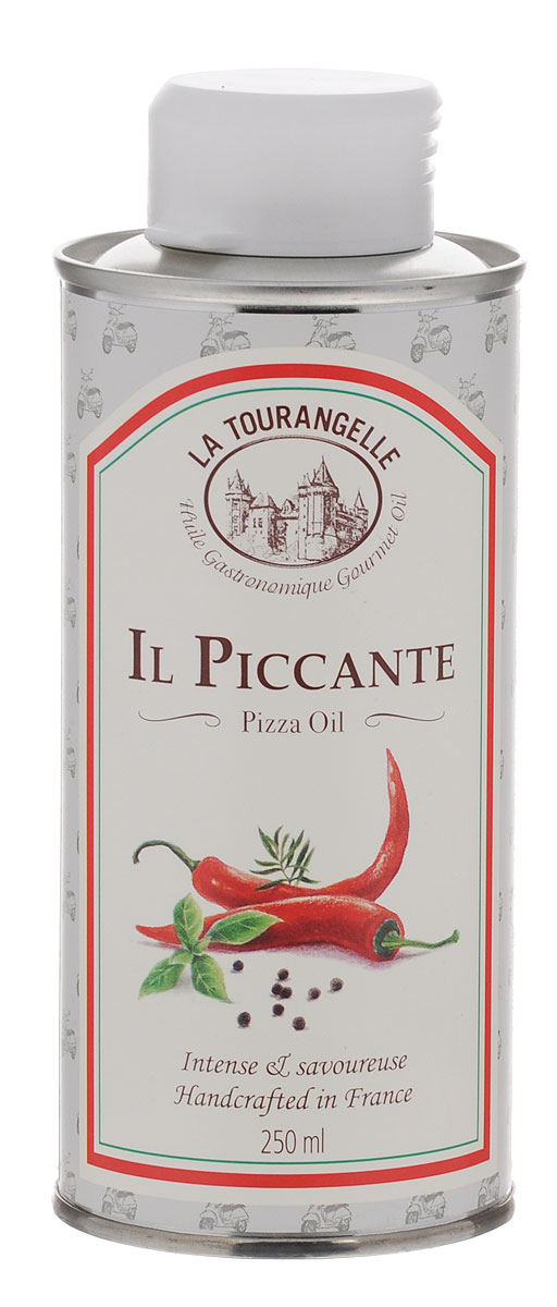 фото La Tourangelle II Piccante Pizza Oil смесь растительных масел для пиццы с перцем, 250 мл