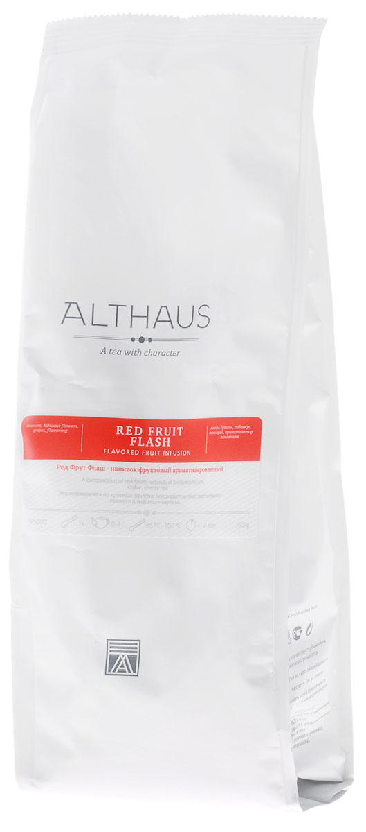 Althaus Red Fruit Flash фруктовый листовой чай, 250 г