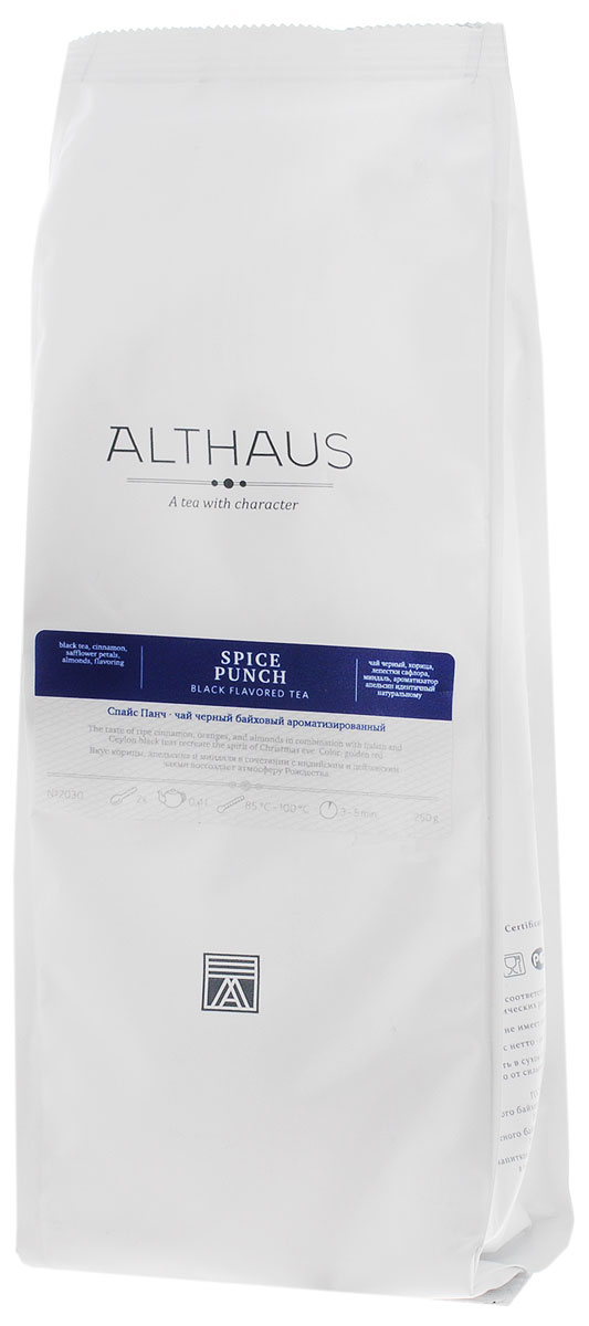 Althaus Spice Punch черный листовой чай, 250 г