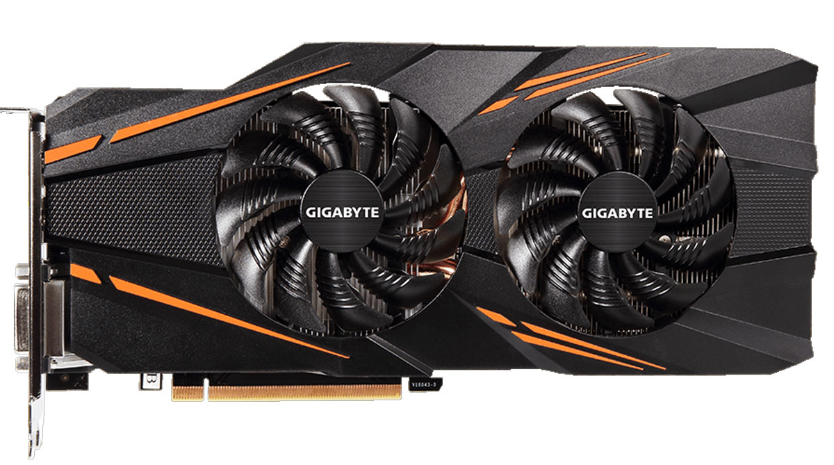 фото Видеокарта Gigabyte GeForce GTX 1070 Windforce OC 8GB, GV-N1070WF2OC-8GD