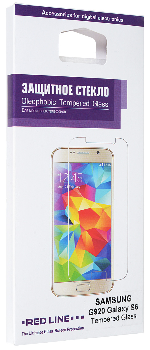фото Red Line защитное стекло для Samsung Galaxy S6