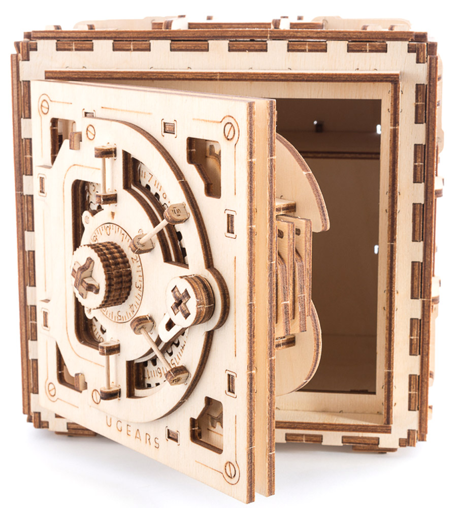 фото Ugears Деревянная модель Сейф