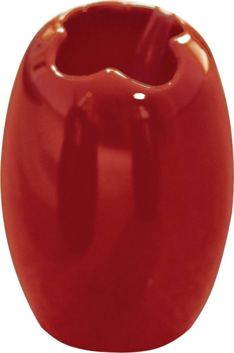 фото Стакан для зубных щеток Ridder "Shiny", цвет: красный