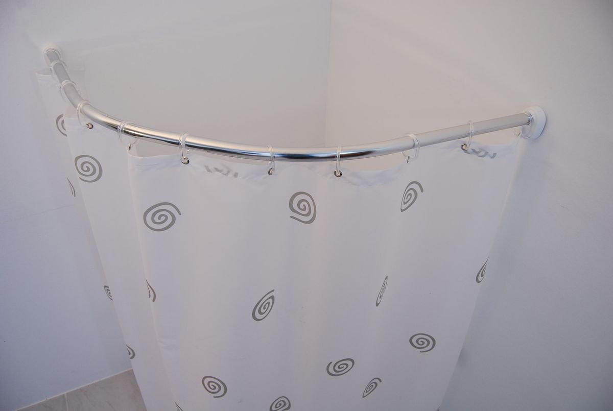 фото Штанга для ванной комнаты "Ridder", круговая, цвет: хром, длина 90 см. 59400