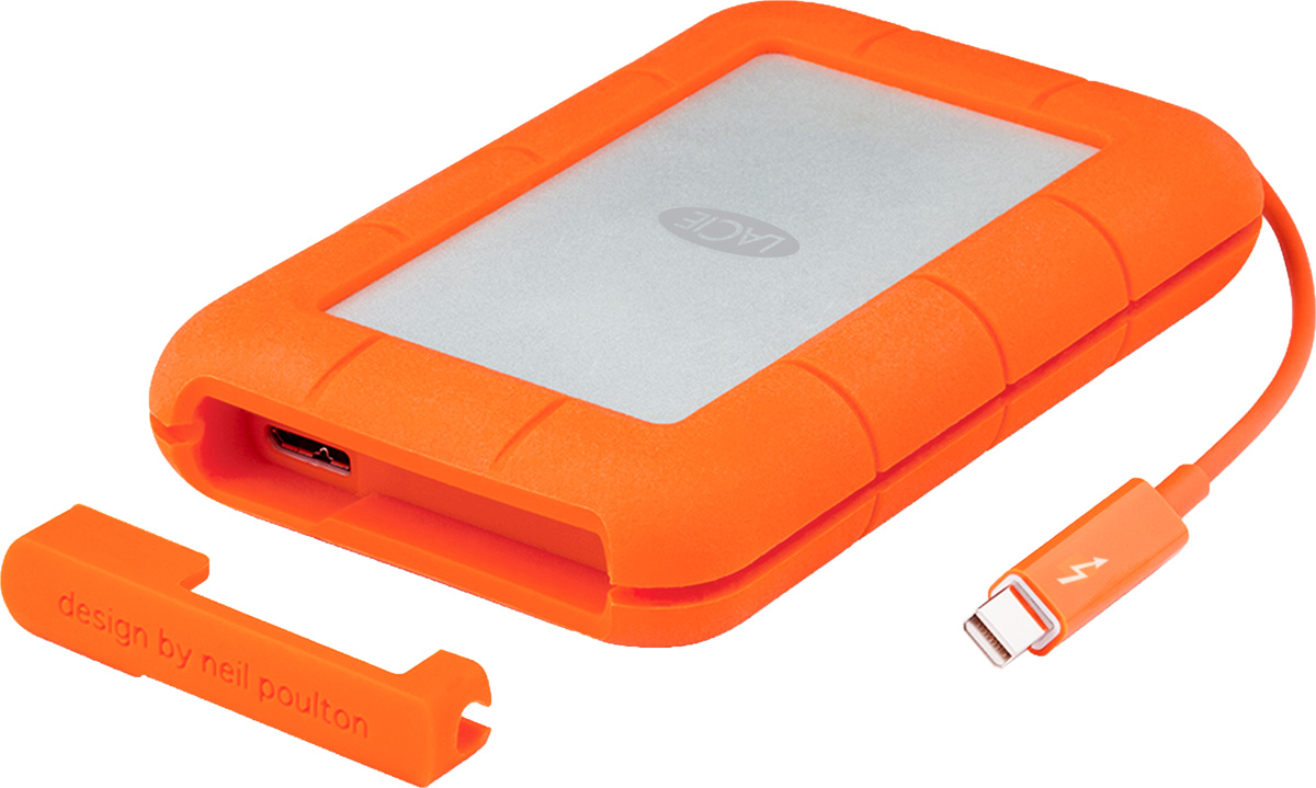 фото LaCie Rugged Thunderbolt 1TB внешний жесткий диск (STEV1000400)