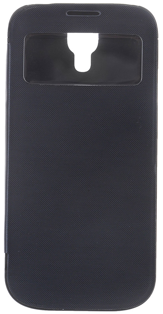 фото EXEQ HelpinG-SF07 чехол-аккумулятор для Samsung Galaxy S4, Black (2600 мАч, Smart cover, флип-кейс)