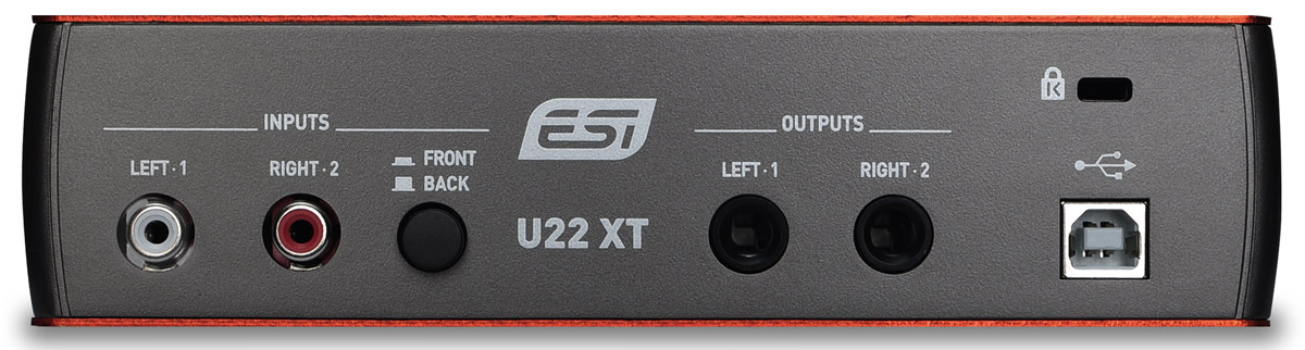 фото ESI U22 XT, Red аудиоинтерфейс