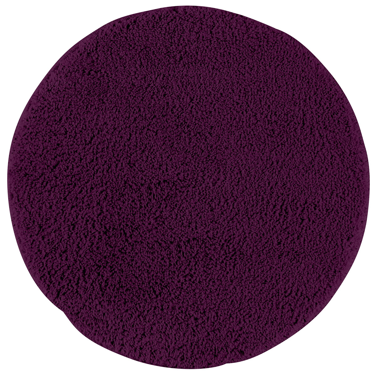 фото Коврик для ванной "Axentia", противоскользящий, цвет: фиолетовый, диаметр 50 см