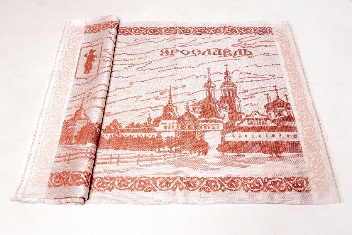 фото Салфетка сервировочная "Гаврилов-Ямский Лен", цвет: коричневый, 65 x 50 см