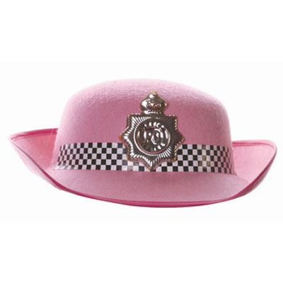 фото Шляпа карнавальная "Офицер полиции", цвет: розовый Феникс-презент