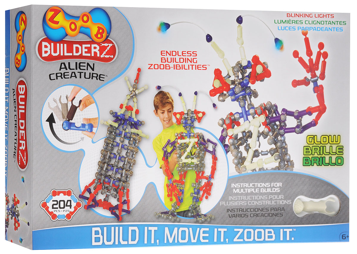 Конструктор ZOOB Alien Creature — купить в интернет-магазине OZON с ...