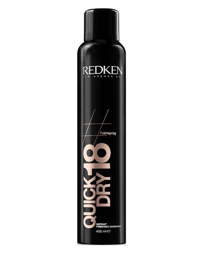 Redken Hairsprays Quick Dry 18 Сухой спрей мгновенной фиксации для завершения укладки, 400 мл