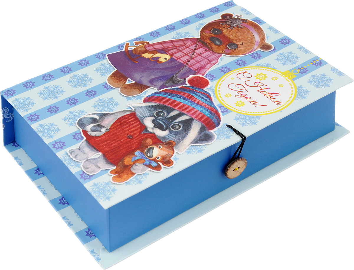 фото Коробка подарочная Феникс-Презент "Милые игрушки", 20 х 14 х 6 см