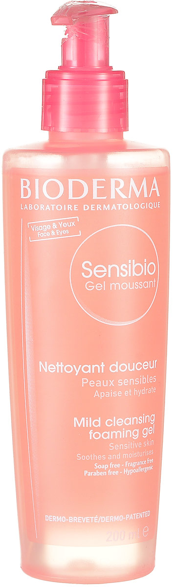 фото Bioderma Очищающий мусс "Sensibio", 200 мл