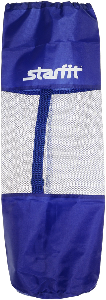 фото Cумка спортивная для ковриков Starfit "FA-301", цвет: синий, 24,5 х 66 см
