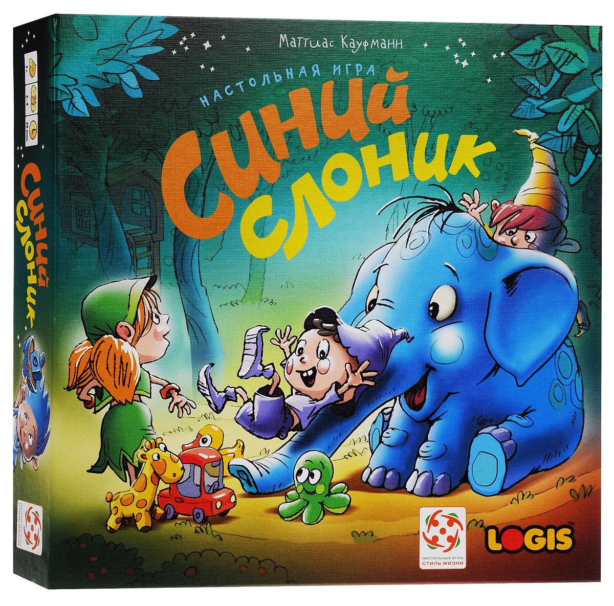 Logis Настольная игра Синий слоник — купить в интернет-магазине OZON с ...