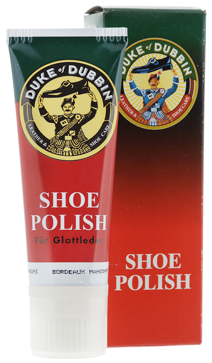 фото Крем для гладкой кожи Duke of Dubbin "Duke Shoe Polish", цвет: бордо, 75 мл