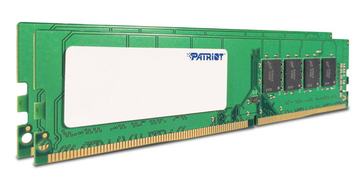 фото Комплект модулей оперативной памяти Patriot DDR4 DIMM 2x8GB 2133МГц (PSD416G2133KH) Patriot memory