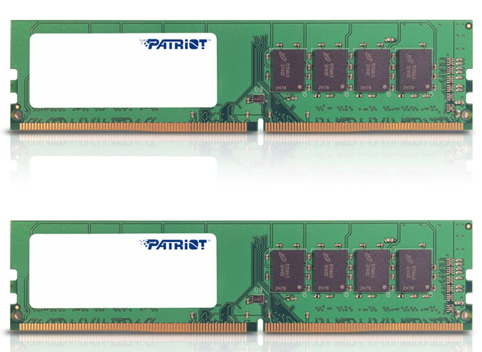 фото Комплект модулей оперативной памяти Patriot DDR4 DIMM 2x8GB 2133МГц (PSD416G2133KH) Patriot memory