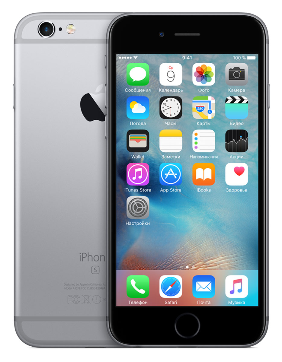 фото Смартфон Apple iPhone 6s32GB, серый космос