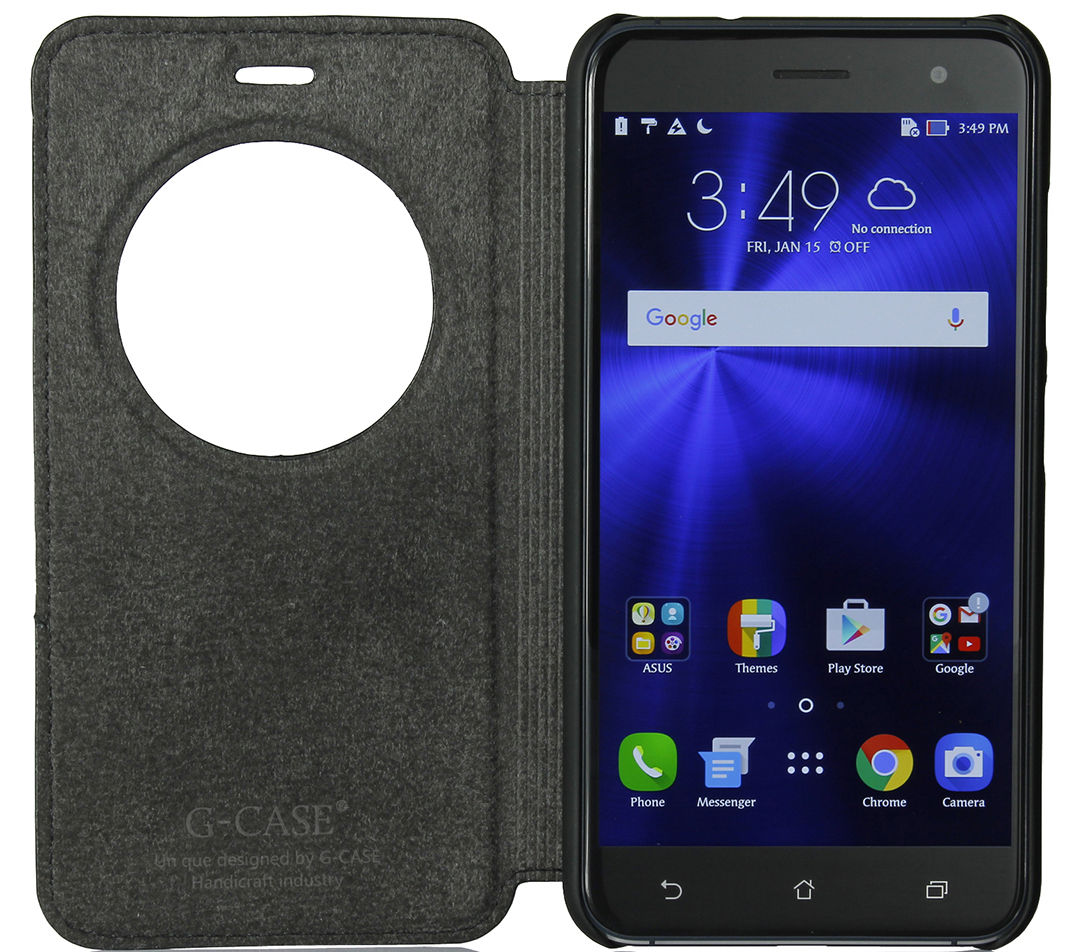 фото G-Case Slim Premium чехол для Asus ZenFone 3 (ZE520KL), Black