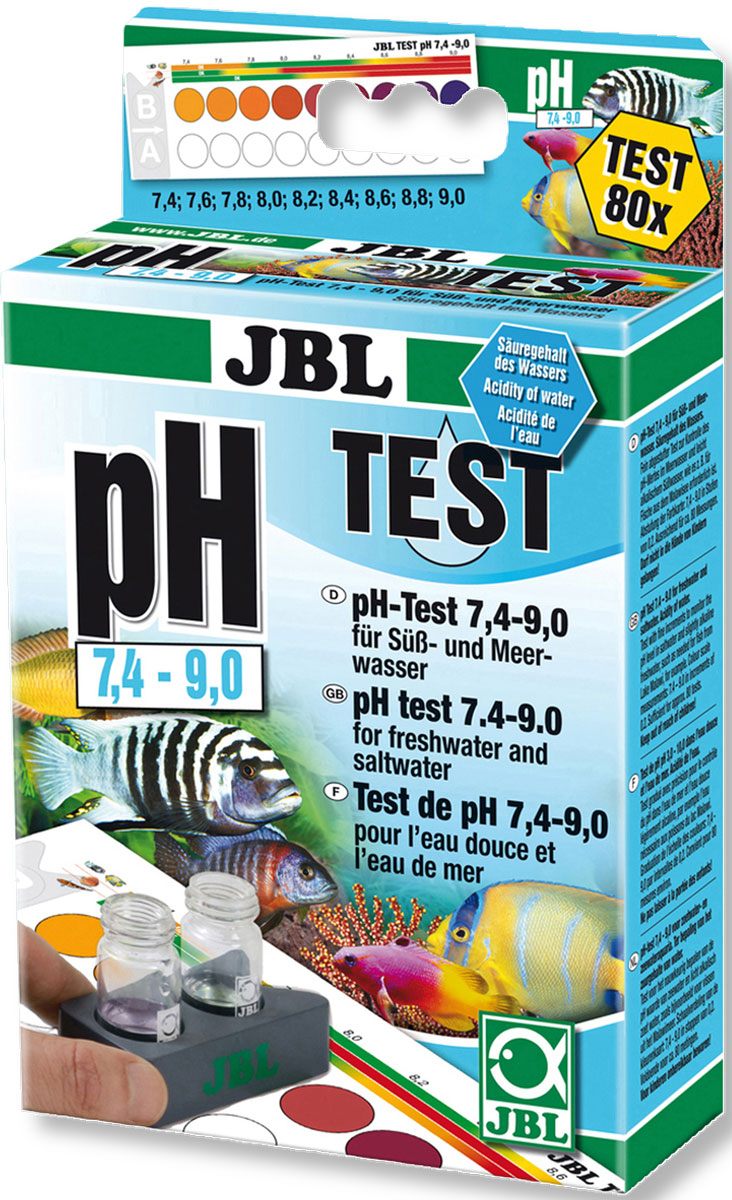 <b>Комплект JBL</b> "<b>pH Test-Set</b>" для контроля значения рН в пресной ...