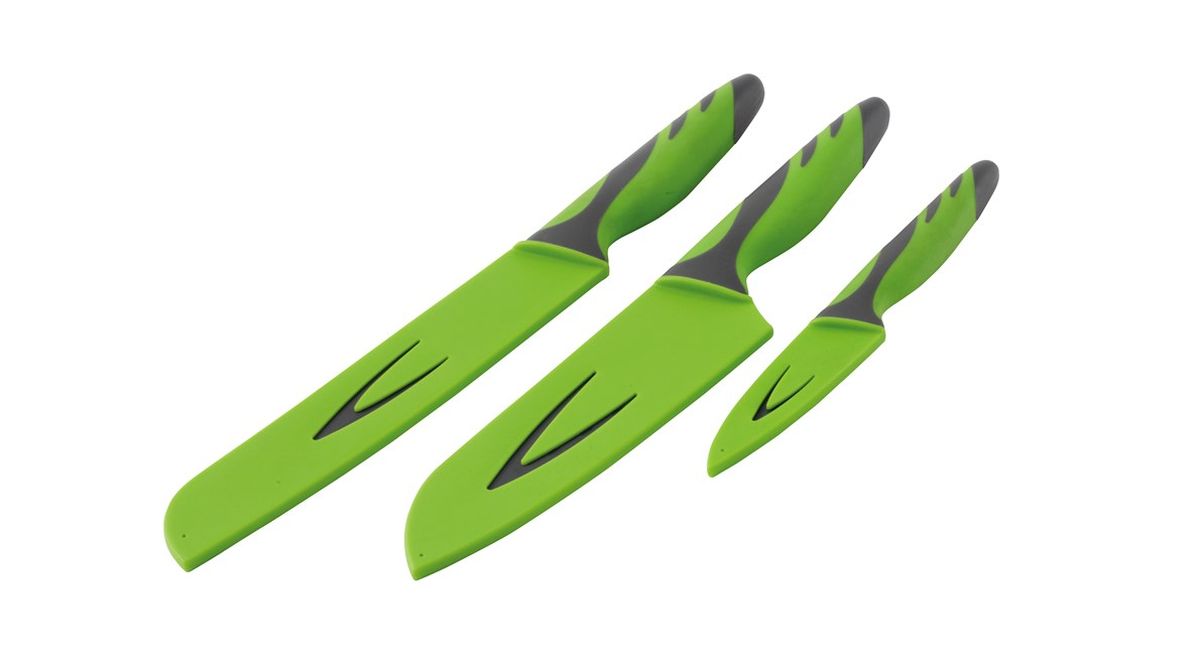 фото Набор ножей Outwell "Knife Set", цвет: зеленый, 3 шт