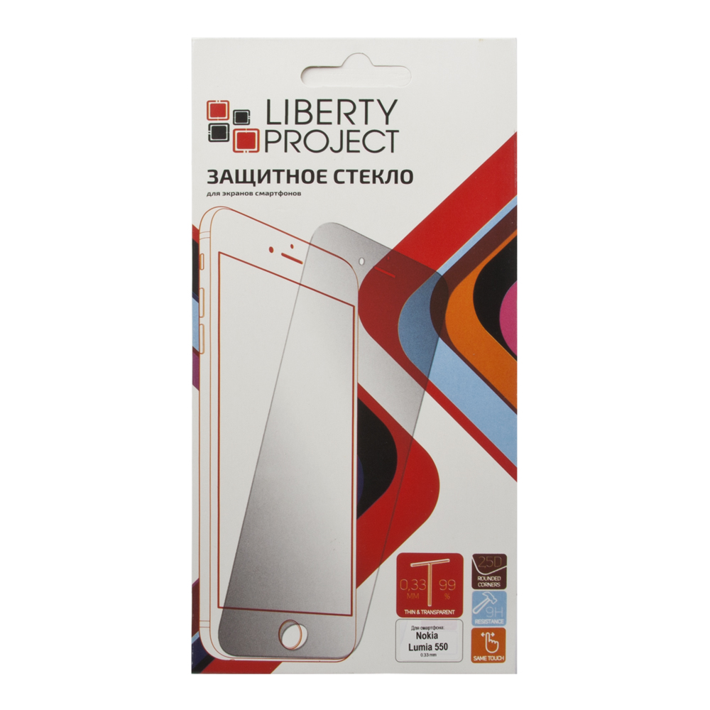 фото Liberty Project Tempered Glass защитное стекло для Microsoft Lumia 550 (0,33 мм)