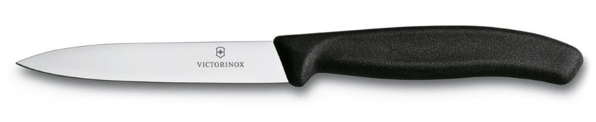 фото Нож для овощей Victorinox "SwissClassic", цвет: черный, длина лезвия 10 см