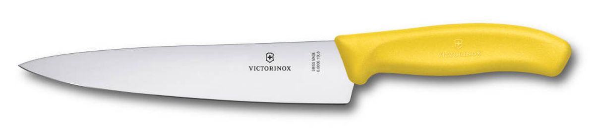 фото Нож разделочный Victorinox "SwissClassic", цвет: желтый, длина лезвия 19 см