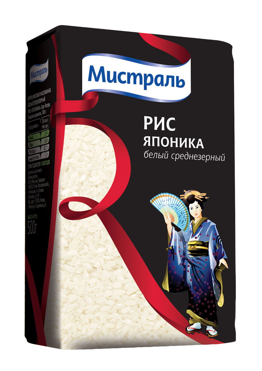 Рис Японика Мистраль, 500 г — купить в интернет-магазине OZON с быстрой ...