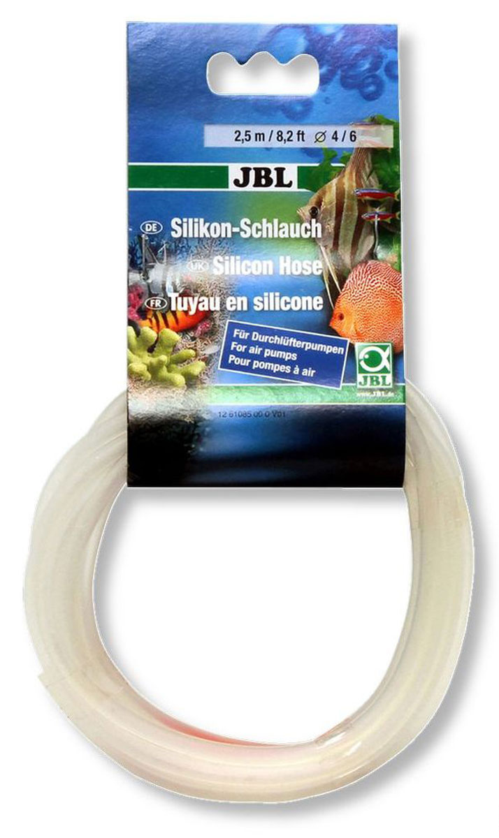 Шланг силиконовый для компрессора JBL "Silikonschlauch", диаметр 4/6 мм, длина 2,5 м
