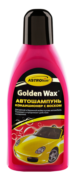 фото Шампунь-кондиционер ASTROhim "Golden Wax", с воском, 500 мл